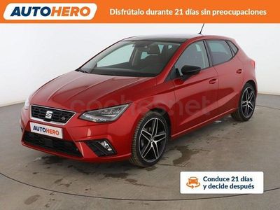 Usado Seat Ibiza FR 116 CV (85 kW) 2019 Rojo Berlina