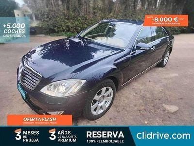 Usado Mercedes S350 235 CV (172 kW) 2007 Azul Berlina
