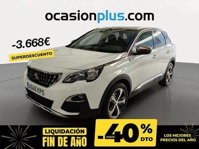 Blanco Usado 2018 Peugeot 3008 Crossway Recogida | 16.590 € (Un poco caro)