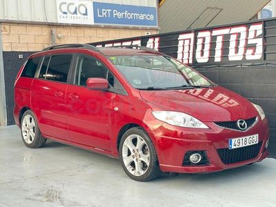 Usado Mazda 5 Luxury 143 CV (105 kW) 2010 Granate Monovolumen