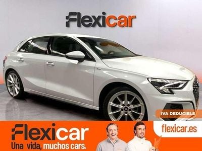 Usado Audi A3 Sportback 150 CV (110 kW) 2021 Blanco Utilitario