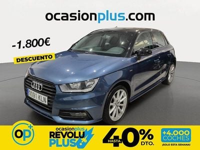 Usado Audi A1 S-Line 90 CV (66 kW) 2018 Azul