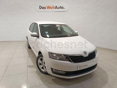 Usado Skoda Rapid Ambition 90 CV (66 kW) 2018 Blanco Utilitario