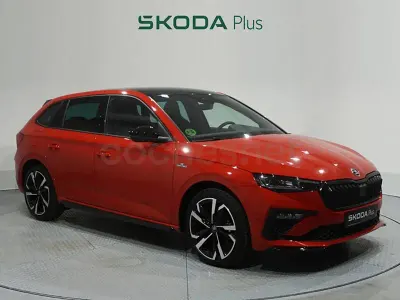Usado Skoda Scala Monte Carlo 150 CV (110 kW) 2025 Rojo Utilitario