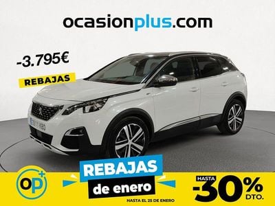 Blanco Usado 2017 Peugeot 3008 GT SUV | 16.195 € (Precio justo)