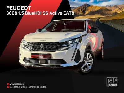 Usado Peugeot 3008 Active 130 CV (95 kW) 2022 Blanco SUV