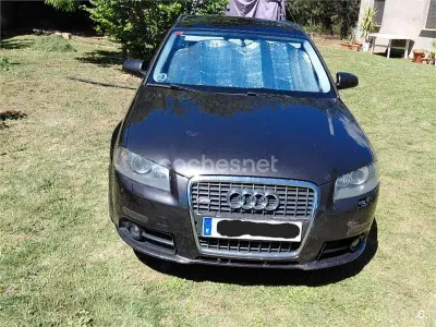 Usado Audi A3 Attraction 140 CV (102 kW) 2007 Negro Utilitario