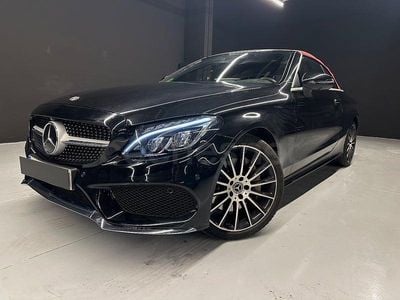 Usado Mercedes C250 204 CV (150 kW) 2018 Negro Descapotable