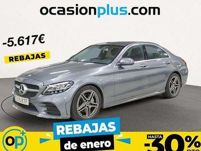 Usado Mercedes C200 AMG 184 CV (135 kW) 2019 Gris Berlina