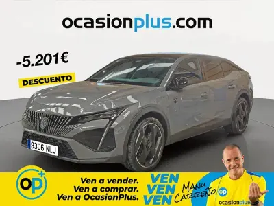 Usado Peugeot 408 GT GT 225 CV (165 kW) 2024 Gris / plata Berlina