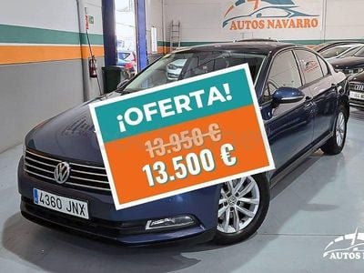 Usado VW Passat Advance 120 CV (88 kW) 2016 Azul Berlina