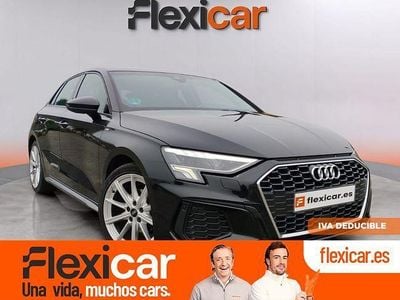 Usado Audi A3 150 CV (110 kW) 2023 Negro Berlina