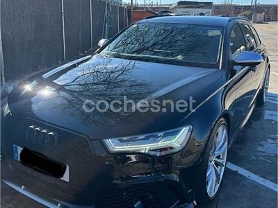 Usado Audi A6 218 CV (160 kW) 2016 Negro Familiar