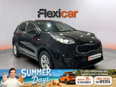 Usado Kia Sportage 115 CV (84 kW) 2016 Negro SUV