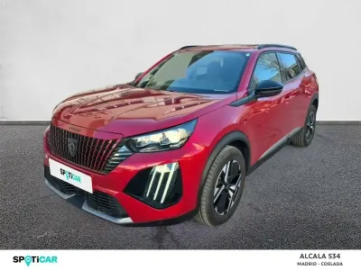 Brugt Peugeot 2008 Allure 100 HK (73 kW) 2024 Rød SUV
