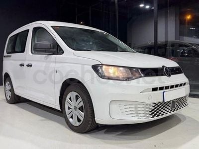 Usado VW Caddy Edition 102 CV (75 kW) 2021 Blanco Monovolumen