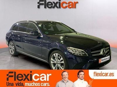 Usado Mercedes C220 194 CV (142 kW) 2019 Azul Familiar