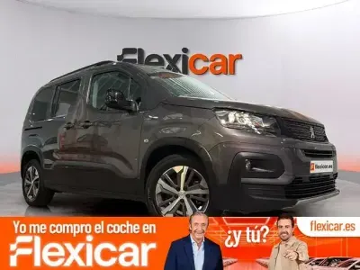 Usado Peugeot Rifter GT-line 100 CV (73 kW) 2019 Gris Monovolumen