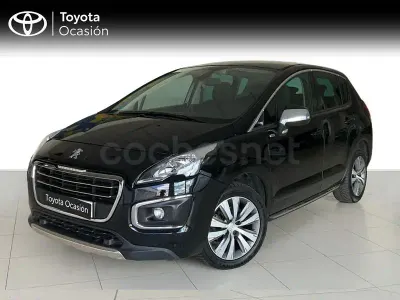Usado Peugeot 3008 Style 120 CV (88 kW) 2016 Negro Berlina