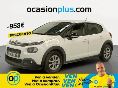 Usado Citroën C3 Feel 99 CV (72 kW) 2019 Blanco Utilitario