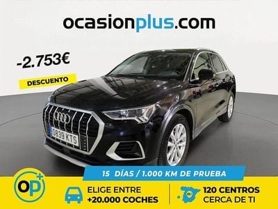 Usado Audi Q3 Advanced Plus 150 CV (110 kW) 2019 Negro SUV