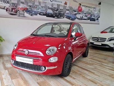 Rojo Usado 2016 Fiat 500C Lounge Descapotable | 9995 €