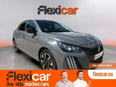Usado Peugeot 208 Allure 100 CV (73 kW) 2025 Gris Utilitario