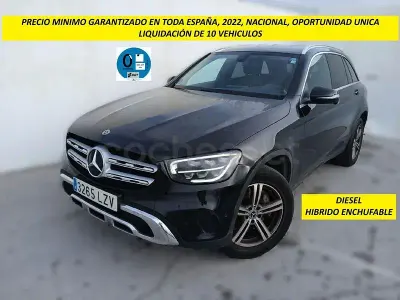 Usado Mercedes GLC300e 306 CV (225 kW) 2022 Negro SUV