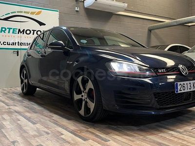 Usado VW Golf VII GTI 220 CV (161 kW) 2014 Azul Berlina