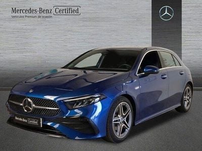 Azul espectra Usado 2025 Mercedes A180 AMG line Berlina | 33.995 € (Precio justo)