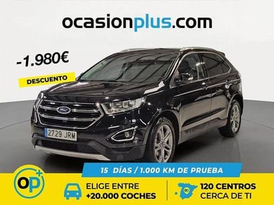 Usado Ford Edge Titanium 210 CV (154 kW) 2016 Negro SUV