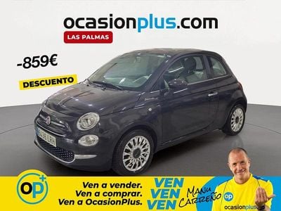 Usado Fiat 500 Dolcevita 70 CV (51 kW) 2021 Negro Utilitario