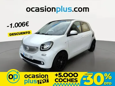Usado Smart ForFour Passion 90 CV (66 kW) 2017 Blanco Utilitario