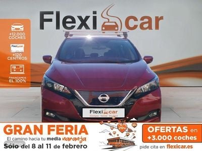 Usado Nissan Leaf N-Connecta 110 kW (150 CV) 2018 Rojo Utilitario