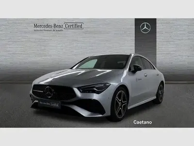 Usado Mercedes CLA250e 218 CV (160 kW) 2025 Plata hightech Coupe