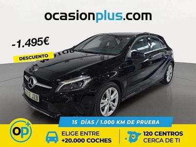 Usado Mercedes A200 136 CV (100 kW) 2017 Negro Utilitario