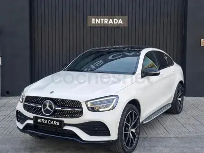 Usado Mercedes GLC300e 320 CV (235 kW) 2021 Blanco SUV