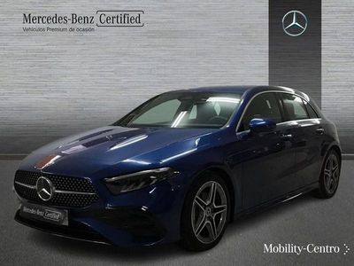 Usado Mercedes A180 AMG line 116 CV (85 kW) 2024 Azul espectra Utilitario