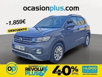 Usado VW T-Cross Advance 110 CV (80 kW) 2023 Gris SUV