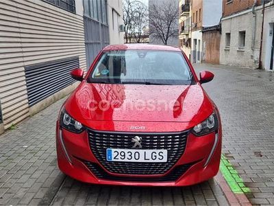 Usado Peugeot 208 GT-line 100 CV (73 kW) 2020 Rojo Utilitario