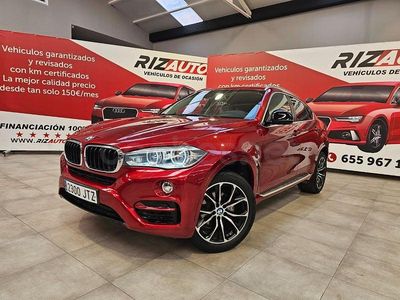 Usado BMW X6 258 CV (189 kW) 2016 Granate SUV