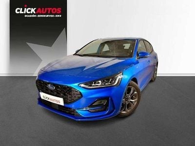Usado Ford Focus ST-Line 125 CV (91 kW) 2024 Azul Berlina