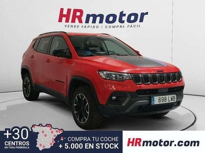 Rojo Usado 2022 Jeep Compass Trailhawk SUV | 19.240 € (Precio justo)