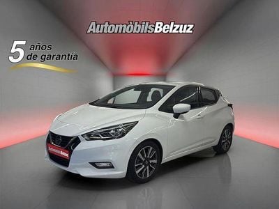 Usado Nissan Micra Tekna 100 CV (73 kW) 2019 Blanco Utilitario