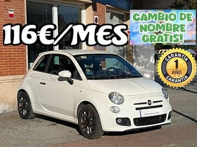 Usado Fiat 500S S 69 CV (50 kW) 2015 Blanco Berlina