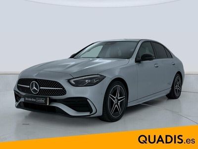 Gris plata Usado 2024 Mercedes C200 Berlina | 43.900 € (Precio justo)