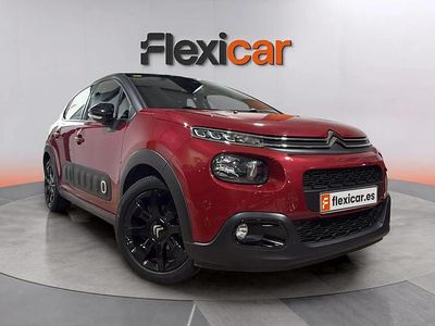 Usado Citroën C3 PureTech 82 CV (60 kW) 2018 Rojo Utilitario