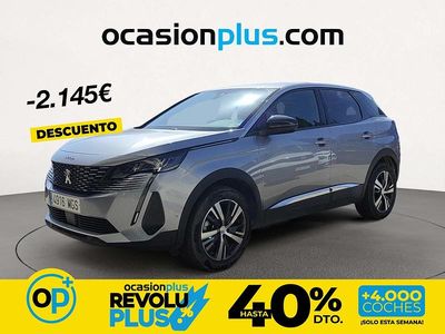 Usado Peugeot 3008 Allure 130 CV (95 kW) 2023 Gris SUV