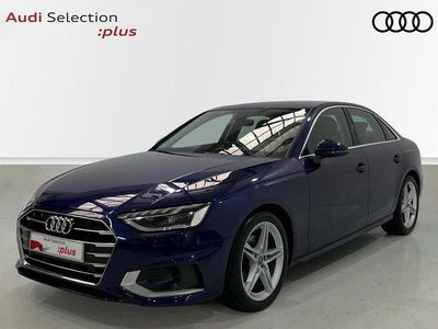 Usado Audi A4 Advanced Plus 163 CV (119 kW) 2021 Azul Berlina