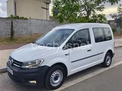 Usado VW Caddy Edition 110 CV (80 kW) 2020 Blanco Monovolumen